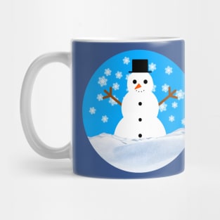 Snowman Christmas ball Mug